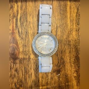 Michael Kohl’s White Runway Watch. Model 5654